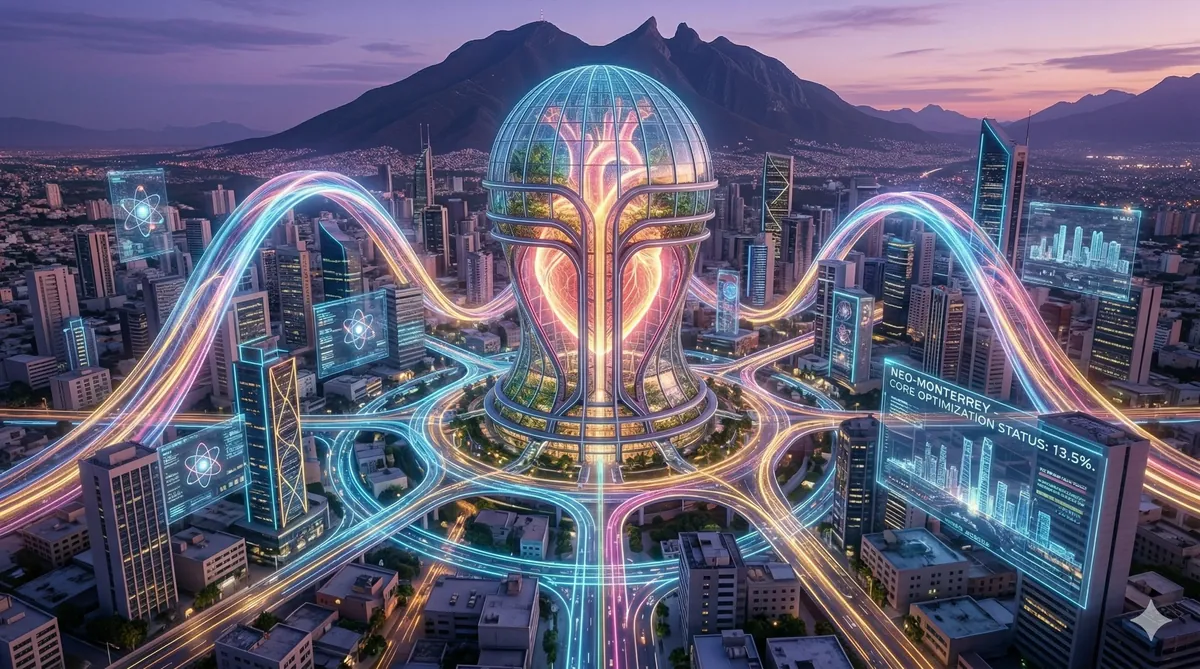 Abstract visualization of a metabolic control center, showing glowing energy pathways representing fuel sources seamlessly switching around a stable core, with a subtle human silhouette implying mastery and optimization.